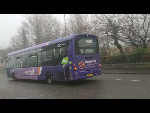 East Gateshead Orbit 51 - Go North East 5451 - NK66 EVN