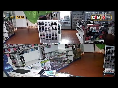 Roban celulares de alta gama en local comercial de Yatytay, Itapúa