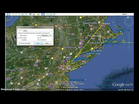 How to make a Line/Path on Google earth - YouTube
