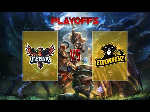 FEN1X ESPORTS vs EMONKEYZ | 4o Partido | PLAYOFFS | LVP Segunda División
