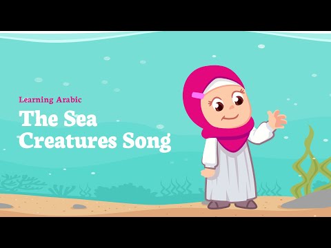 Learn Arabic : The Sea Creatures Song - From AlifBee Kids formally known Arabian Sinbad