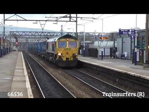 Freightliner Class 66 No. 66536 on 6F33 Bredbury - Runcorn F.L @ Guide Bridge on 03.03.17 - HD