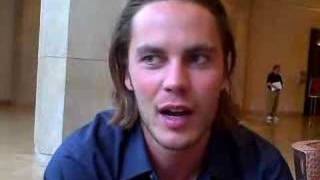 Terry Morrow chats with Taylor Kitsch