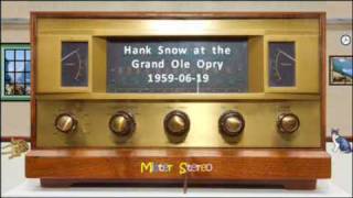 Hank Snow at the Grand Ole Opry 1959 06 19 Part 3 of 3