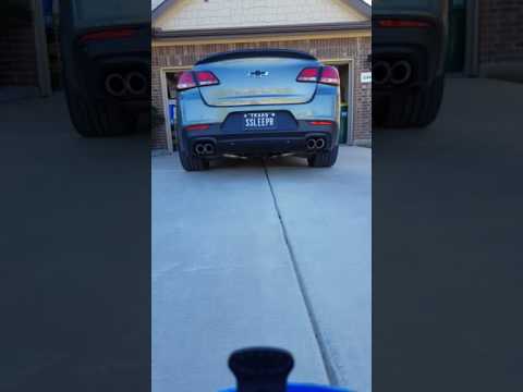 Chevy SS with Kooks Headers and '16 Bi-modal Mufflers