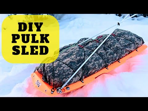 The Best Pulk Sled Design - Full Tutorial