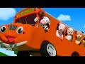 Wheels On The Bus Go Round And Round 3D Nursery Rhymes For Kids Baby Songs By Farmees
