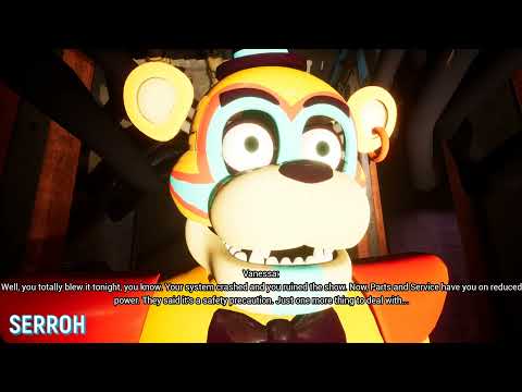 What happens when Vanessa scolds Freddy (3rd Person View) - FNAF Security Breach