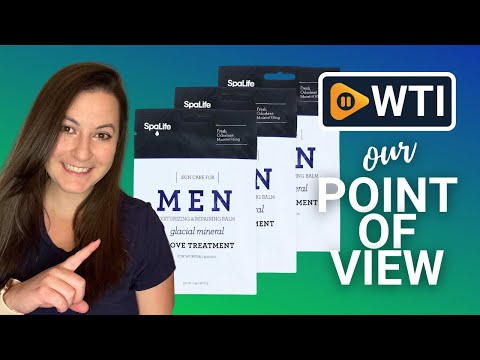 SpaLife Men's Moisturizing Gloves - WTI product video review