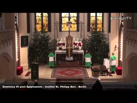 Dominica III post Epiphaniam 13 Pater Noster - Traditional Latin Mass