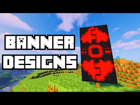 JONII - Minecraft Cool Banner Designs #1 - Red Vortex