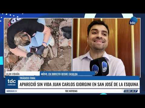 APARECIÓ SIN VIDA JUAN CARLOS GIORGINI EN SAN JOSÉ DE LA ESQUINA