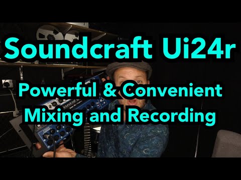 Soundcraft Ui24r - Powerful & Convenient Mixing and Recording