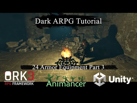 Dark ARPG ORKFramework3 - 24 Armor Equipment Part 3