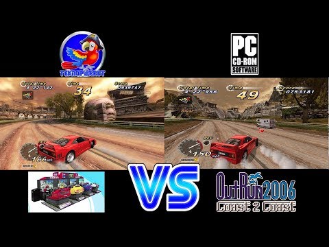 Outrun 2 SPDX Vs PC Outrun 2006 C2C (SP Route B) Teknoparrot/PC