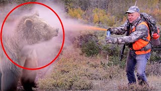 Man Uses Bear Spray on Grizzly, But Instantly Regrets It