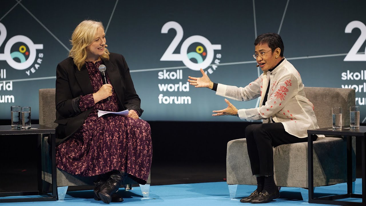 Maria Ressa & Carole Cadwalladr | Skoll World Forum | #skollwf 2023