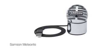 Video thumbnail for Samson Meteorite USB Mic Comparison by TekRevue