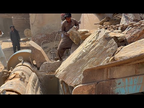 "Big Rock Crusher Machine: A Giant in Action"Big Rock Crushing: A Powerful Process"#stonecrusher 