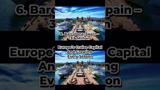 Cruisers, these are the busiest cruise ports in the world for 2025. #CruiseNews #Top10CruisePorts