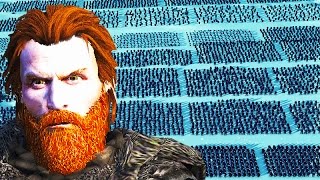 MASSIVE 20,000 NIGHT'S WATCH VS. WILDLING GAME OF THRONES! SEVEN KINGDOMS BATTLE GAMEPLAY!