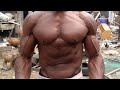 How to build Big biceps with local tools exercise with Mike Odion #biceps #gym #africa