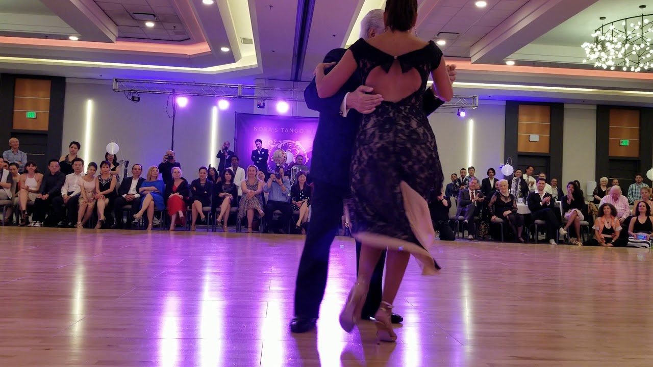 Nito and Virginia Gomez - performance at Nora's tango week on July 6, 2019