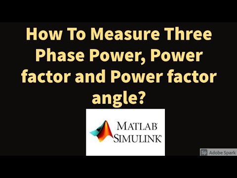 How To Measure Three Phase Power , Power Factor and Power Factor Angle