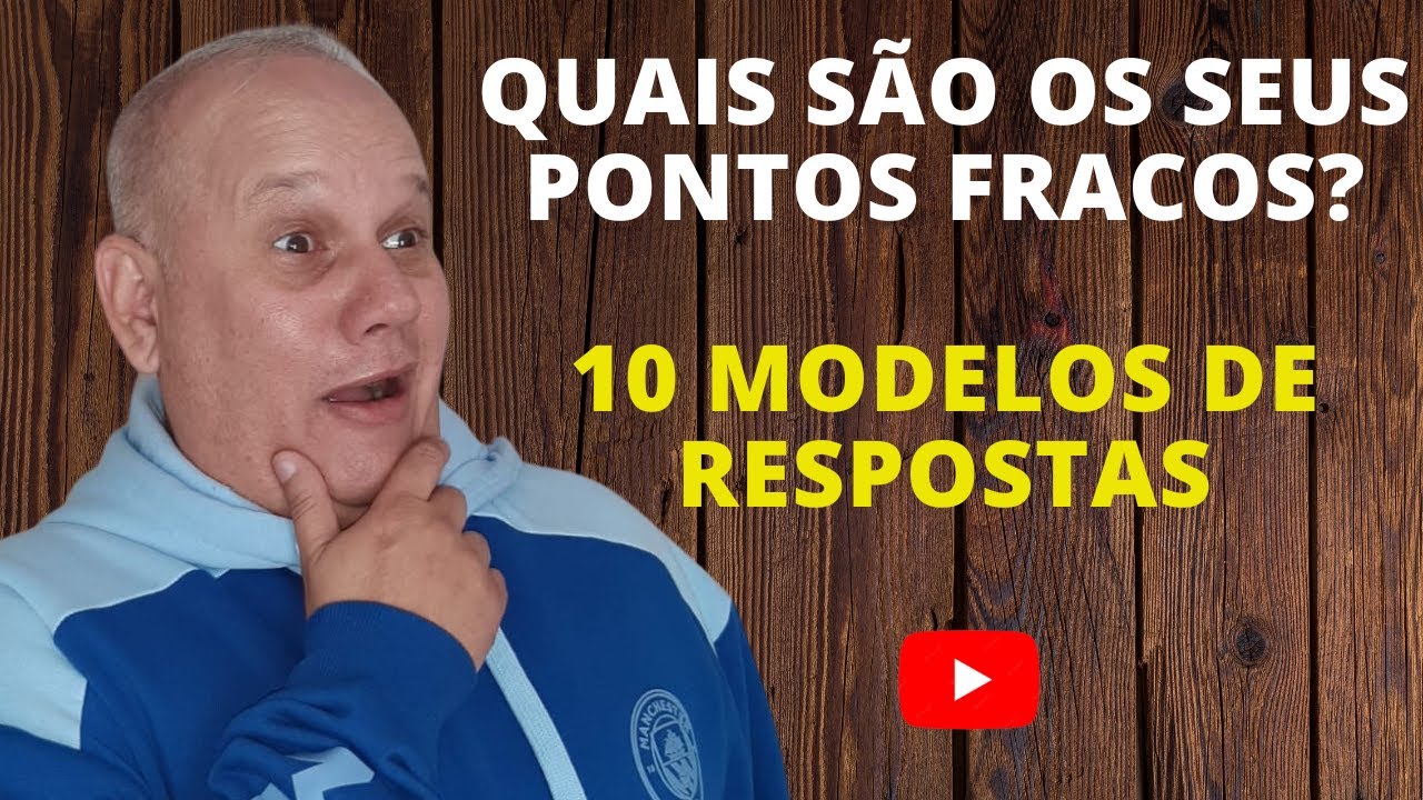PONTOS Fracos ENTREVISTA - 10 EXEMPLOS de Respostas na PRÁTICA