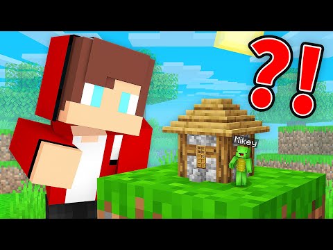Tiny DJ & Monkey play smallest hide and seek in Minecraft