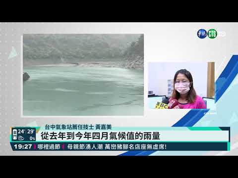 雨神不降臨 中部供5停2持續至月底