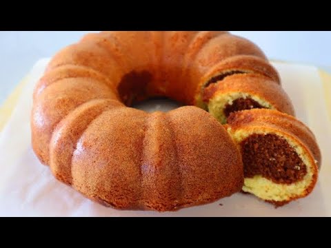 How to Make Bundt Cake | Easy Marble Cake Recipe