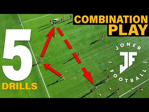 5 TEAM TRAINING PASSING DRILLS ⚽️ | JONER FOOTBALL