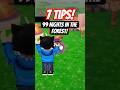 7 PRO TIPS For 99 Nights In The Forest Roblox