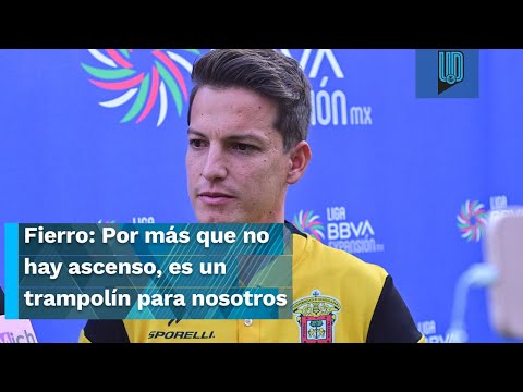 Carlos Fierro: ''Por más que no hay ascenso, es un trampolín para nosotros los futbolistas''