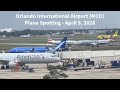 Orlando International Airport MCO Plane Spotting April 9 2026