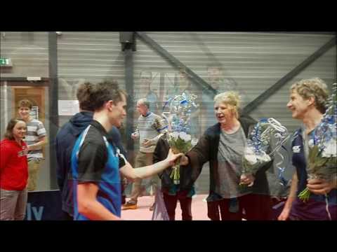 Tafeltennis Scylla 2 - Pecos 2 Joost van Santen (Scylla) vs Paul Kruijt Pecos 2e div C  2-12-2017