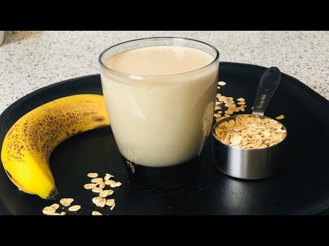 How To Make Banana OAT Smoothie || Fast Weight-Loss Diet Recipe