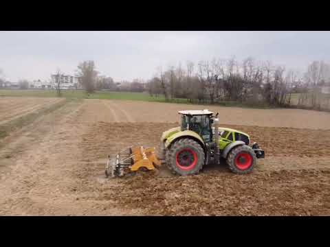 Claas Axion 930 + Moro Aratri Spider & Fendt 818 Vario + ma/ag Vortex / Preparazione Terreno