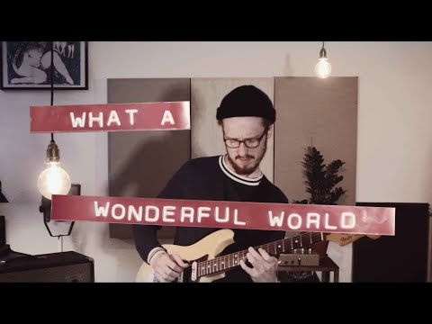 (Louis Armstrong) What a wonderful world - Jazz Fingerstyle Cover - Theo Kaiser