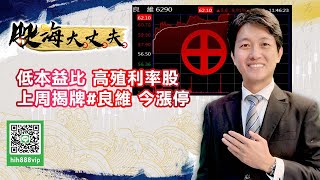 低本益比 高殖利率股 上周揭牌良維今漲停