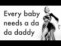 'Every Baby Needs A Da Da Daddy' Marilyn Monroe w/lyrics, 1948