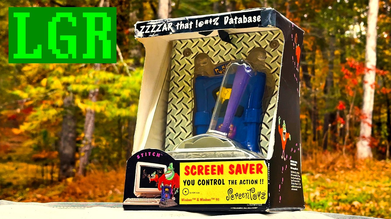 ScreenToyz Screensavers: $10 Million Failure from 1994 🎃 An LGR Halloween Thing