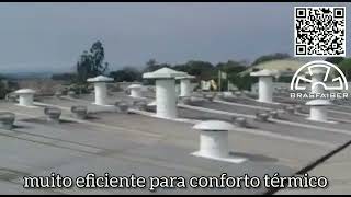 Exaustor de Telhado Industrial