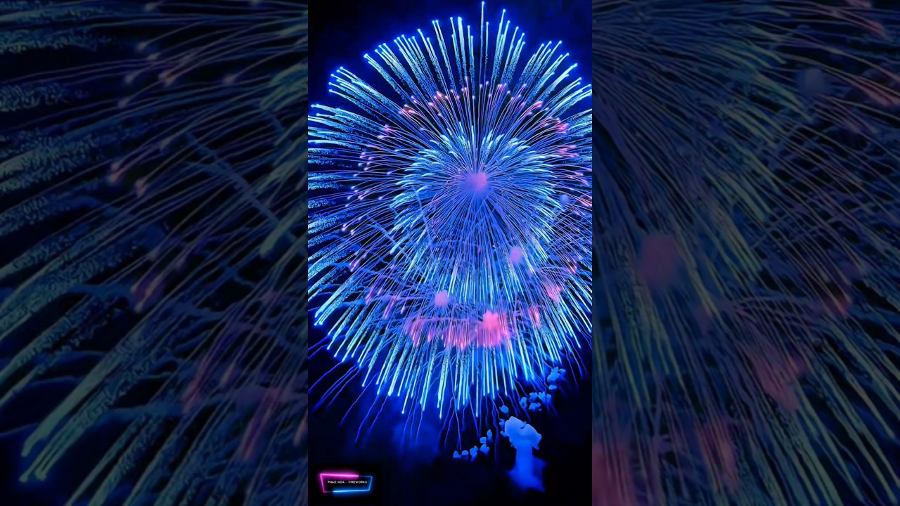 Beautiful blue fireworks 💥💥💥 #fireworks #phaohoa