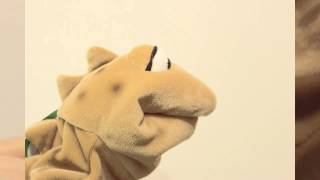 Handpuppen unter der Lupe - Quaselmonster Oleg von Living Puppets