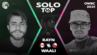 RAYN vs WAALI | Online World Beatbox Championship 2021 Solo Battle | Top 16