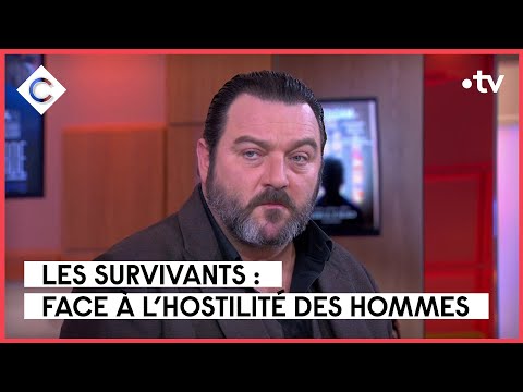 Michel Cymes, Denis Ménochet et Zar Amir Ebrahimi - C à Vous - 03/01/2023