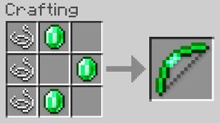 Minecraft, But With Custom Bows...