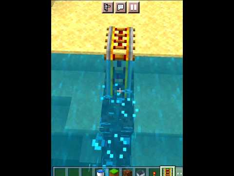 Ultimate Water Bridge Hack in Minecraft! 😱